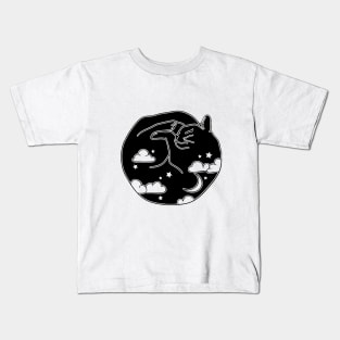 Night Cat Kids T-Shirt